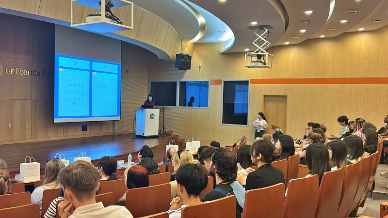 국제교류처, 2025-2학기 외국인 학부 신입생 대상 ‘길라잡이 프로그램’ 및 오리엔테이션 개최 이미지